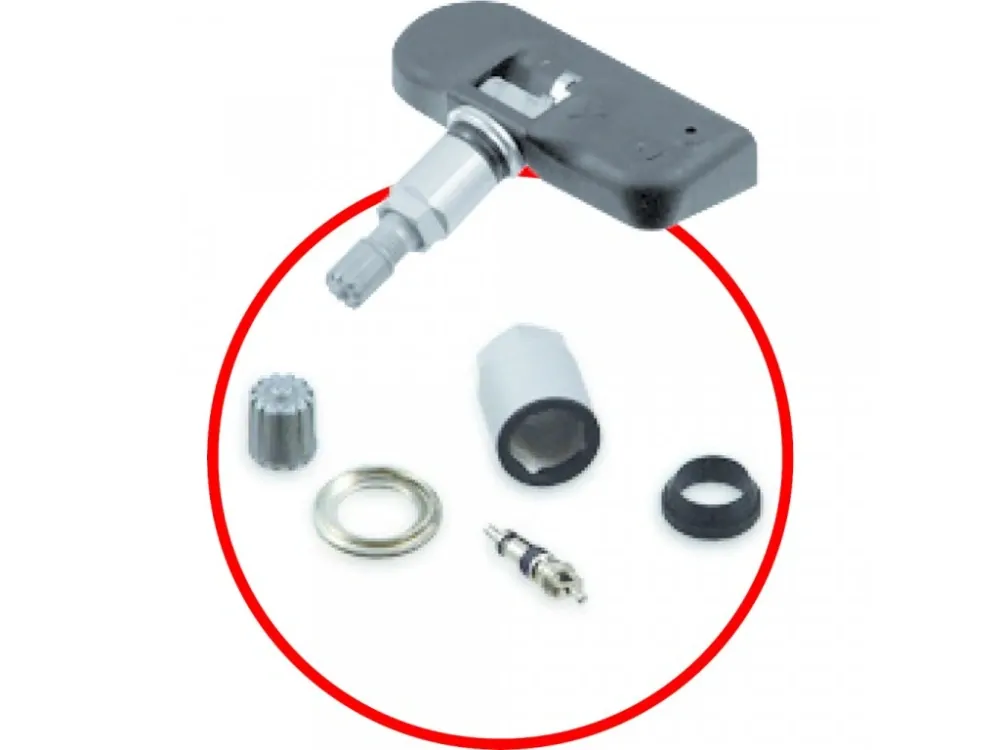 KS TOOLS 100.1180 Přípravky na montáž a demontáž TPMS senzorů a ventilků, sada 13 kusů