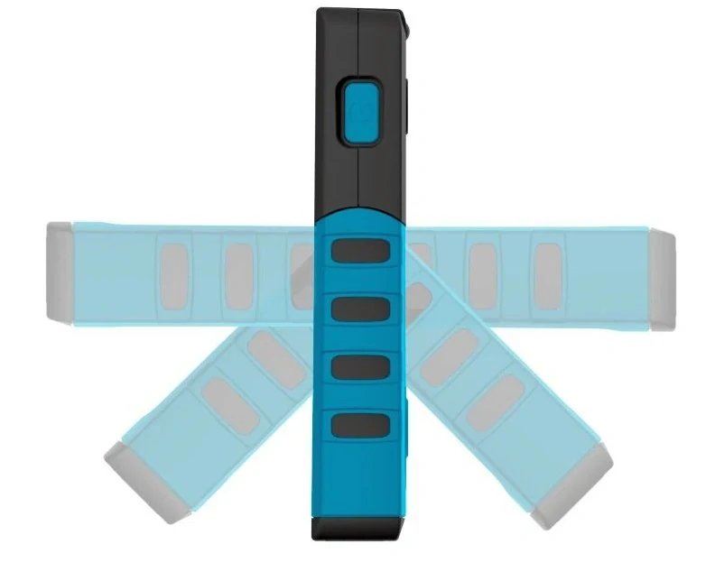 HAZET 1979N-82 Dílenská montážní LED lampa, 3 W, 300 lm, nastavitelná základna, s háčkem a magnetem