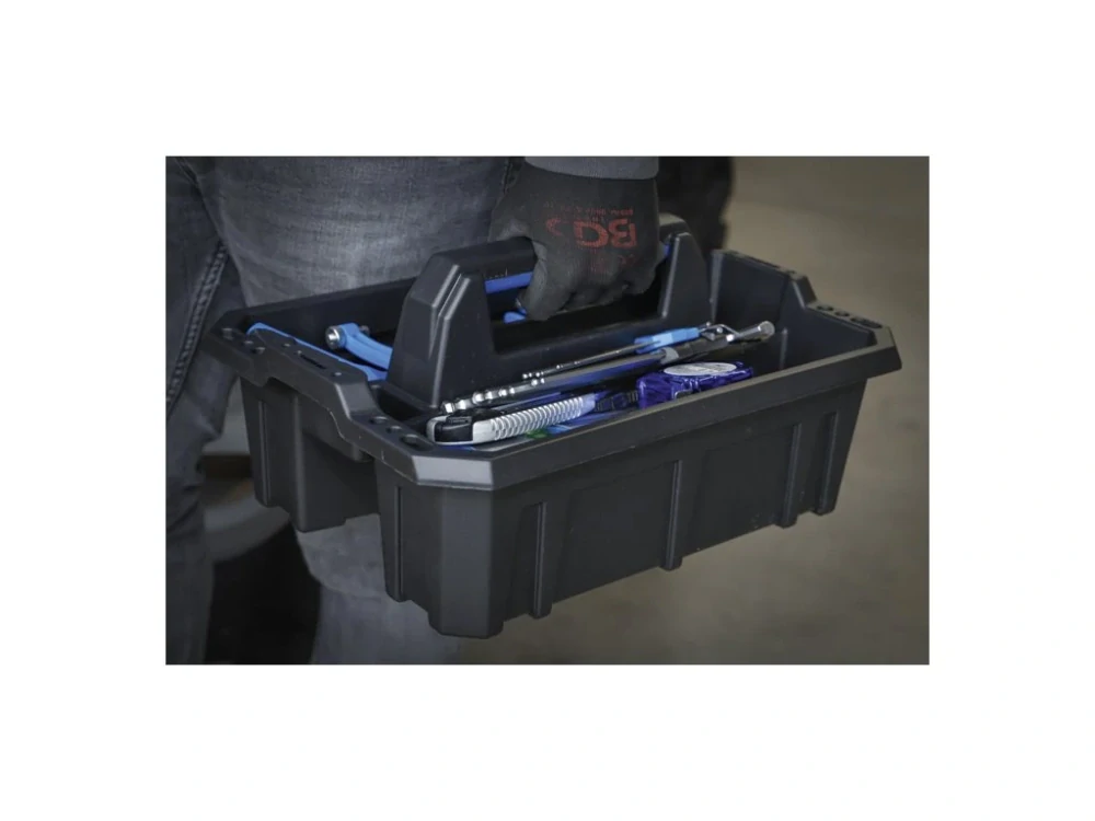 BGS 70225 Sada nářadí: šroubováky, kleště, kladivo a francouzský klíč, 11 dílů v boxu