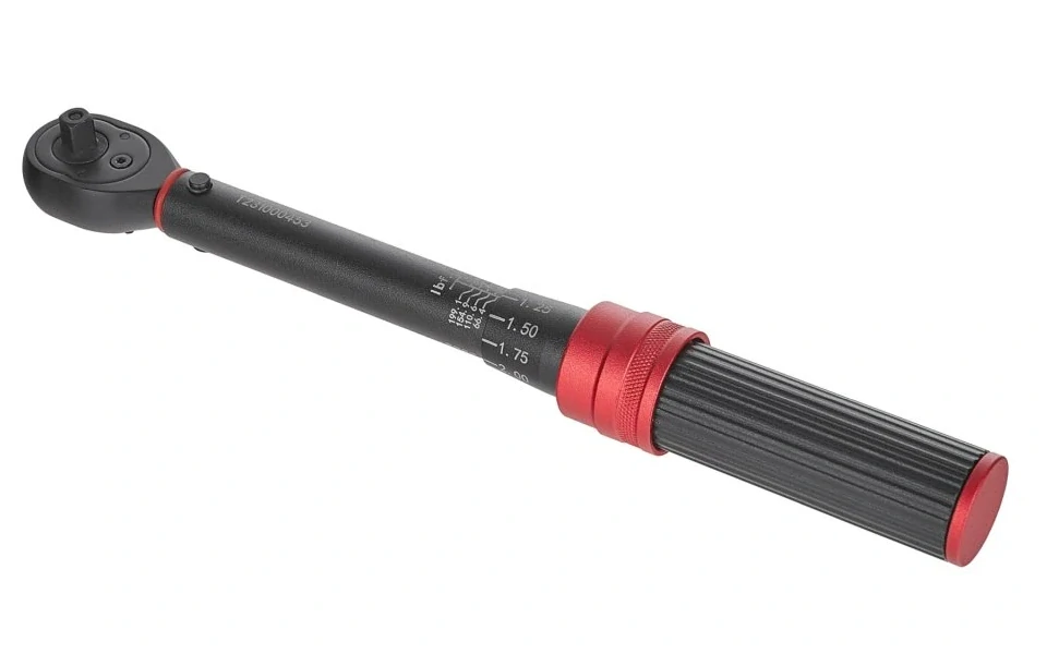 TVARDY T00250 Momentový klíč 1/4", 5-25 Nm, s přepínací ráčnou, přesný (+-3%), kalibrovaný