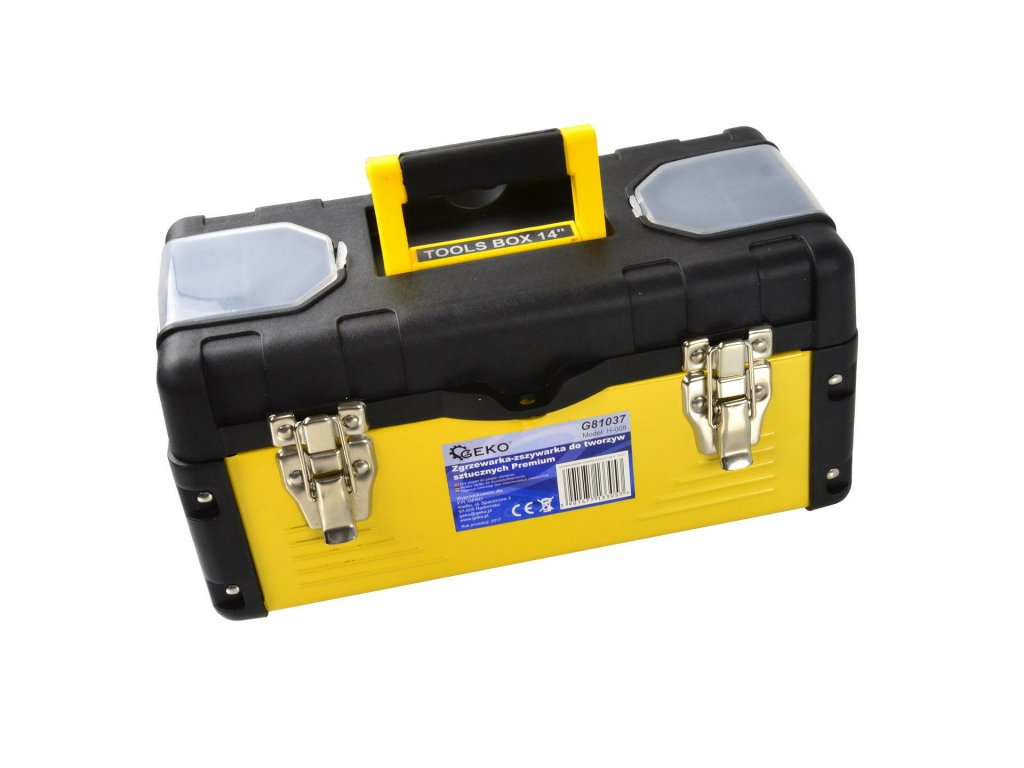 GEKO G81037 Svářečka plastů - sada na opravu plastů, 600 kusů svorek