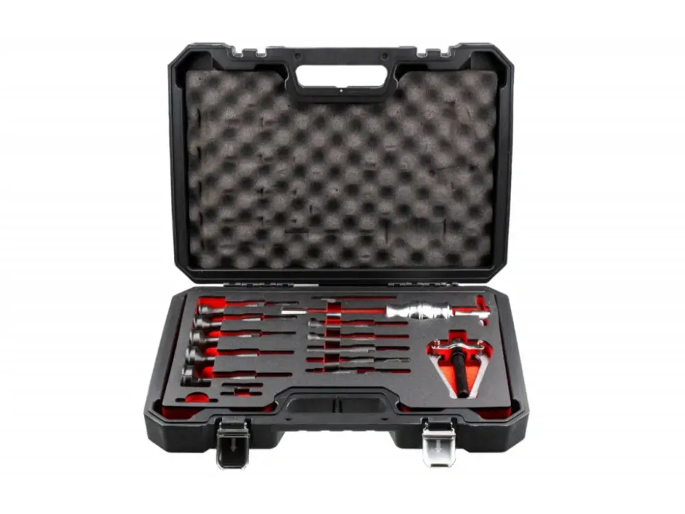 QUATROS QS11821 Sada přípravků na demontáž jednostranně čelně přístupných ložisek 8-58 mm