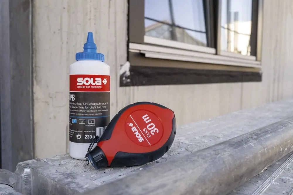 SOLA CLKS 30 SET B brnkačka 30m + křída - modrá