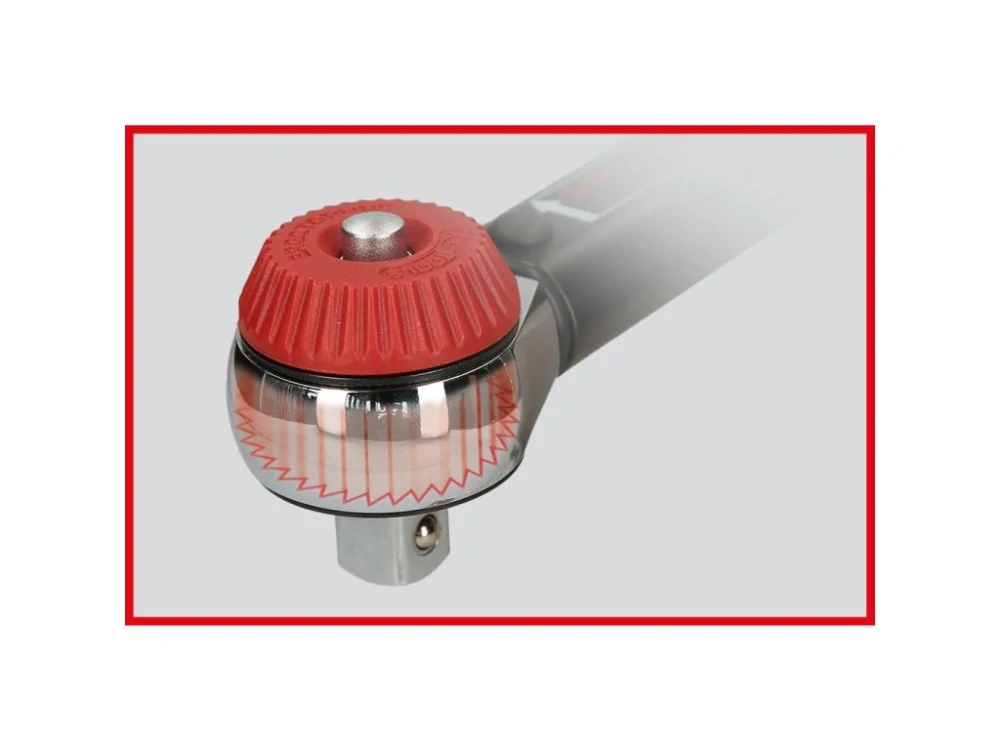 KS TOOLS 516.1442 Momentový klíč 1/2", 40-200 Nm, přesnost 3%, s posuvným čtyřhranem