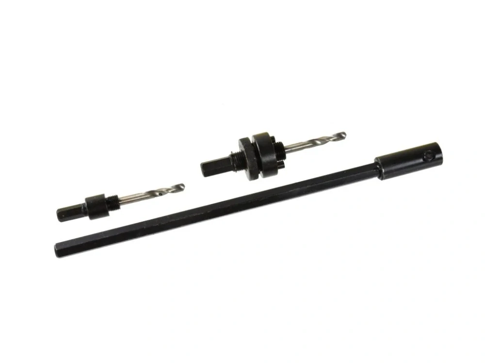 GEKO G39998 Vykružovací vrtáky do kovu a dřeva, průměr 19-76 mm, sada 17 ks
