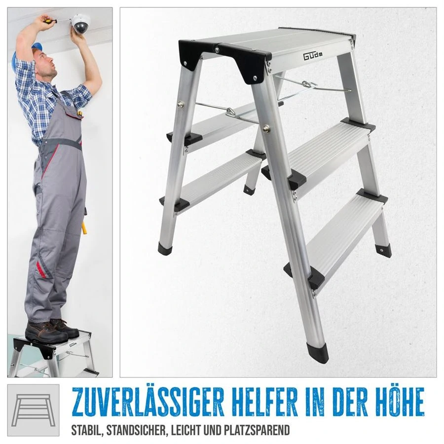 Güde GAT 3S Hliníkové schůdky - 40964