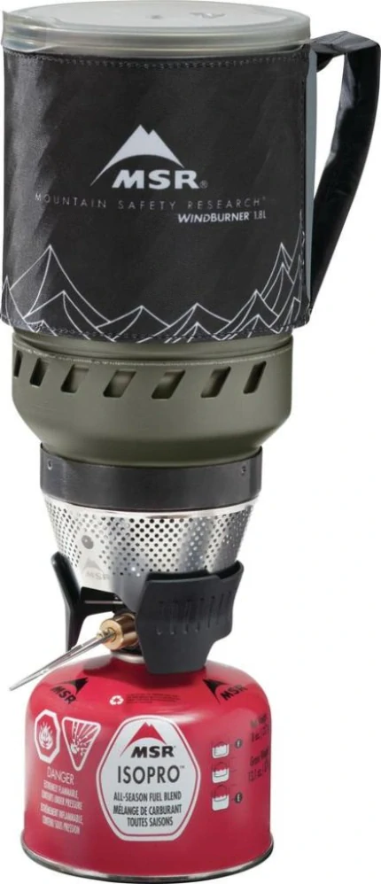 MSR WINDBURNER 1,0 l Personal Stove System plynový vařič (černý hrnec)