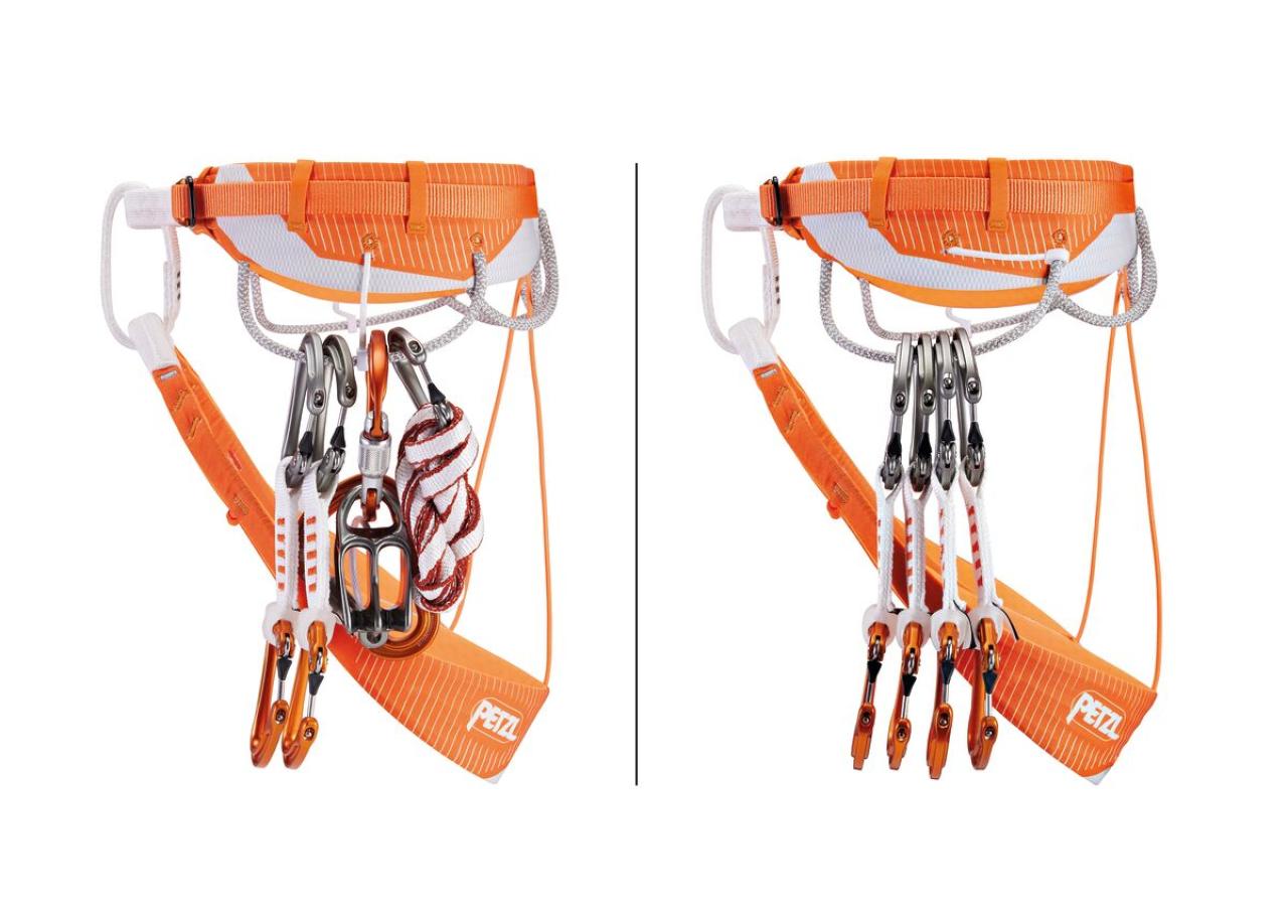 PETZL SITTA M ORANGE sedací úvazek oranžový