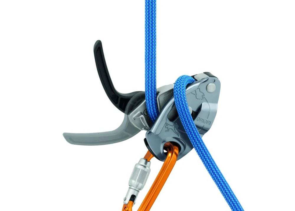 PETZL GRIGRI jistící brzda šedá