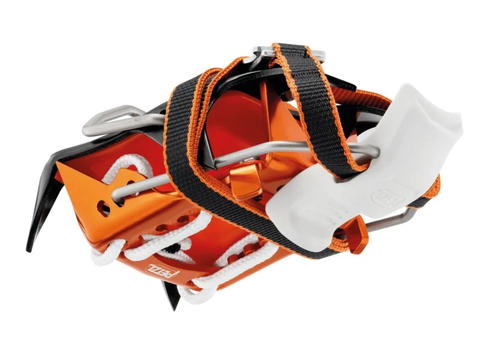 PETZL IRVIS HYBRID LLU leverlock universel mačky pro skialpinismus