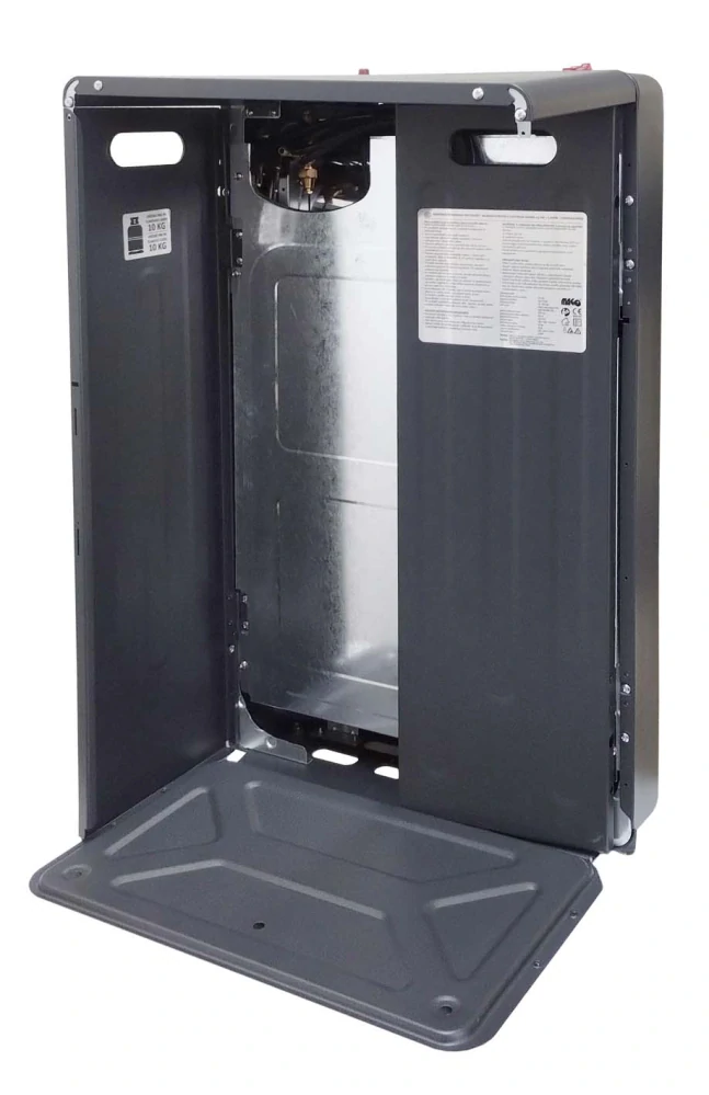 MAGG 110156S Kombinovaná skládací plynová 4,2kW a elektrická 1,14kW vč. příslušenství