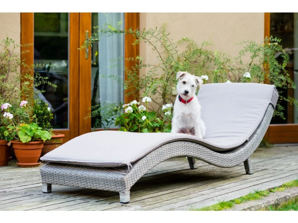 DIMENZA Lehátko BARCELONA - šedé