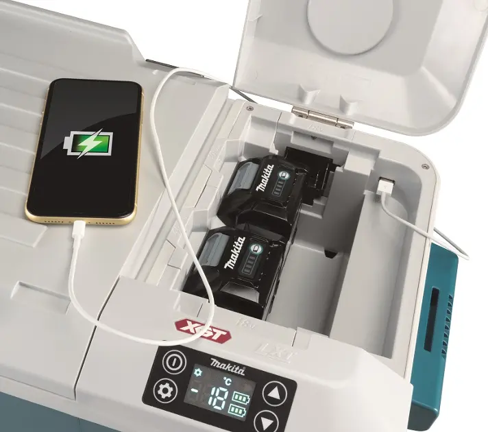 MAKITA CW001GZ Aku chladící a ohřívací box 20l, 2x 18 V / 2x 40 V (bez aku)