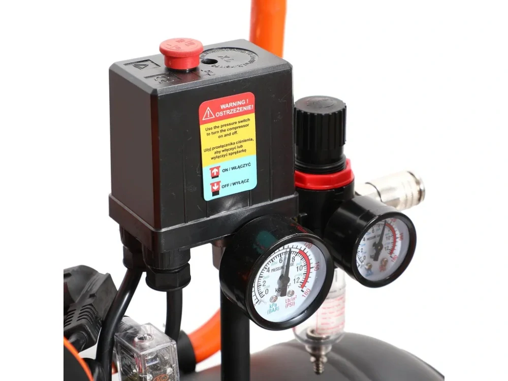 KRAFT&DELE KD1394 Tichý bezolejový kompresor 100 l, 580 l/min, 6 kW