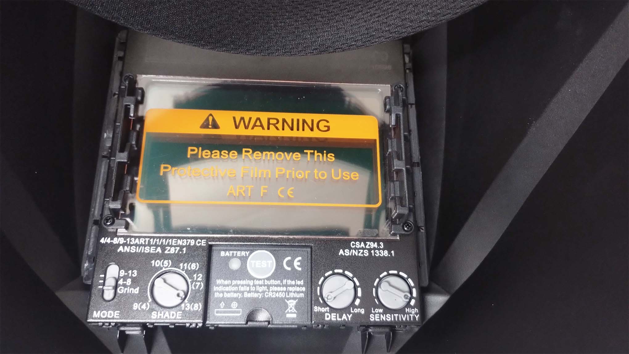 Magg ASK500 Svářecí kukla samostmívací, víceúčelová, přepínač broušení/sváření