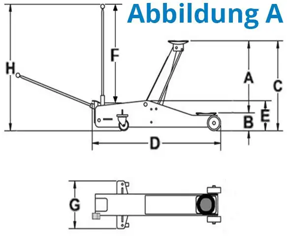 Güde GRH 3/500 Q posuvný hydraulický zvedák 3t - 18039