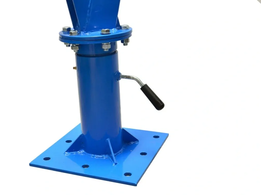 GEKO G02105 Dílenský jeřáb hydraulický 1 t, otočný skládací