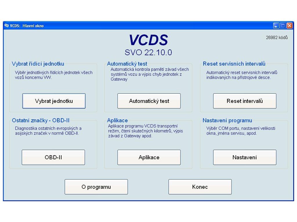 Ross-Tech Diagnostika VAG-COM VCDS PROFI, bezdrátový systém, čeština, koncern VW a další