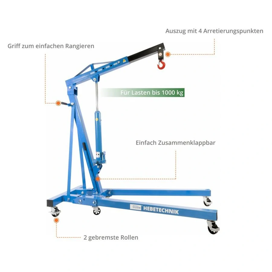 GÜDE GWK 1000 DÍLENSKÝ JEŘÁB 1t - 24363