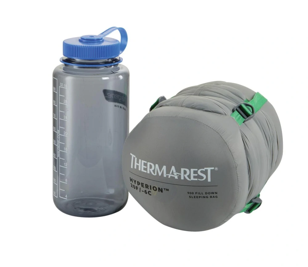 Therm-a-Rest HYPERION 20F/-6C Regular Deep Pacific ultralehký péřový spacák modrý