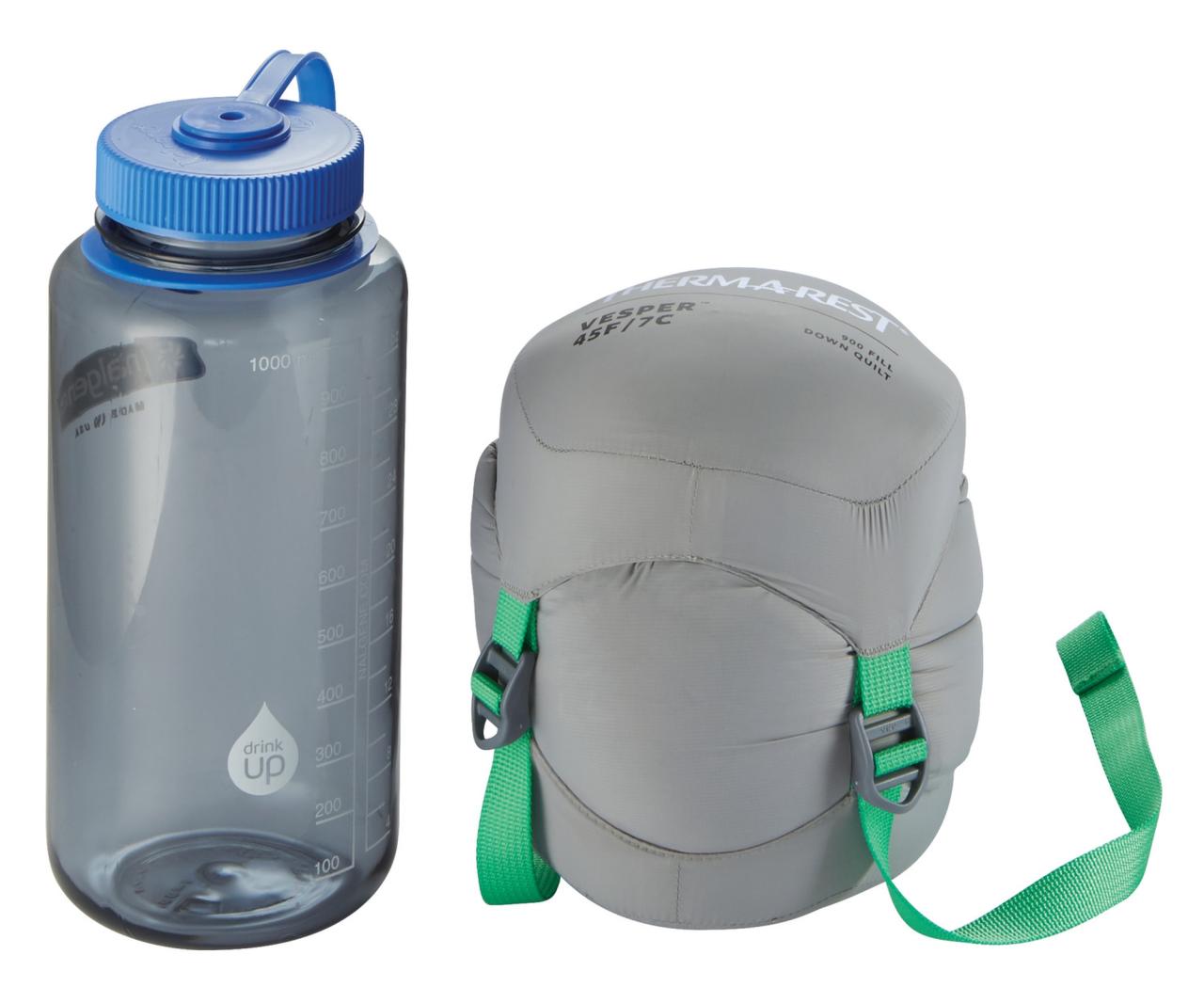 Therm-a-Rest VESPER 45F/7C Regular Storm péřová přikrývka šedá