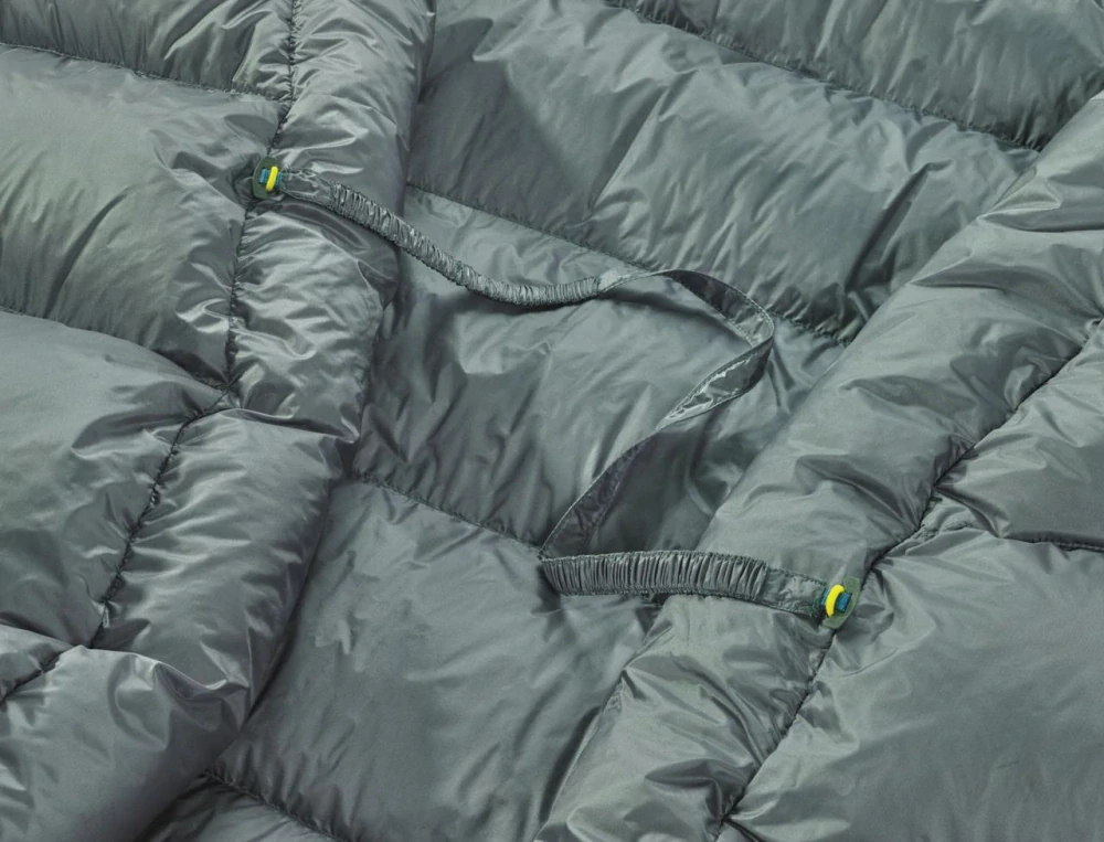 Therm-a-Rest VESPER 45F/7C Long Storm péřová přikrývka šedá