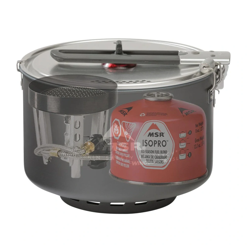 MSR WINDBURNER GROUP STOVE SYSTEM plynový vařič a 2,5 l hrnec