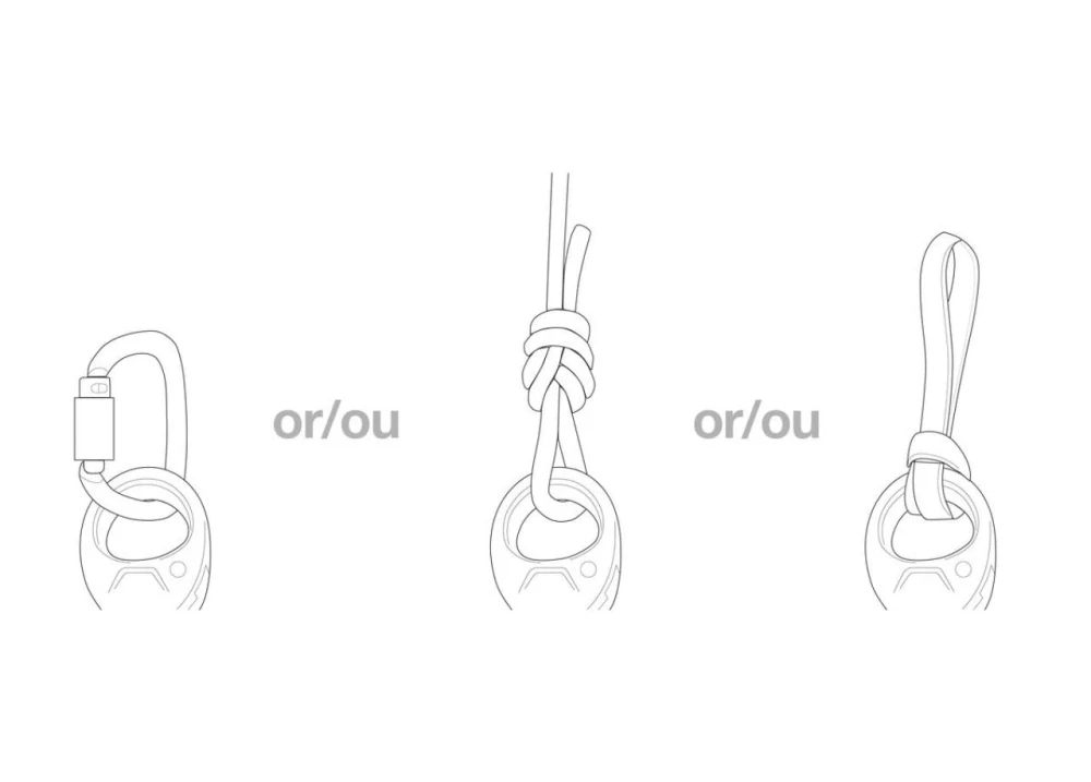 PETZL SPIN S1 jednostranná kladka s otočným závěsem (swivelem)