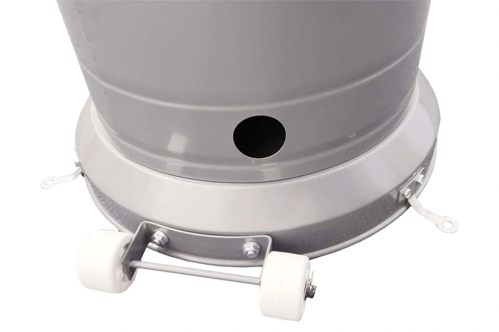 PRECIS 110159 zahradní topidlo vč. příslušenství - stříbrné