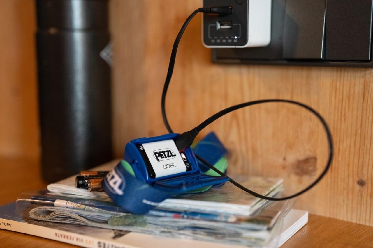 PETZL TIKKA CORE BLUE 2025 čelová svítilna modrá