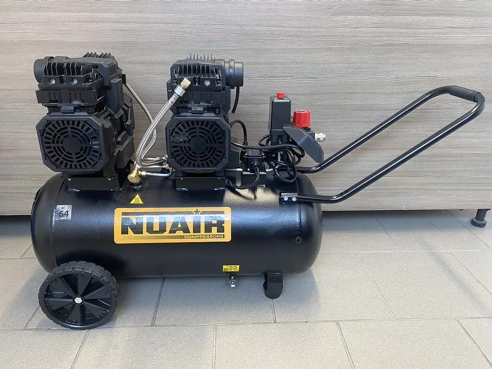 Nuair SILTEK TB 50 D tichý bezolejový kompresor 2,2kW