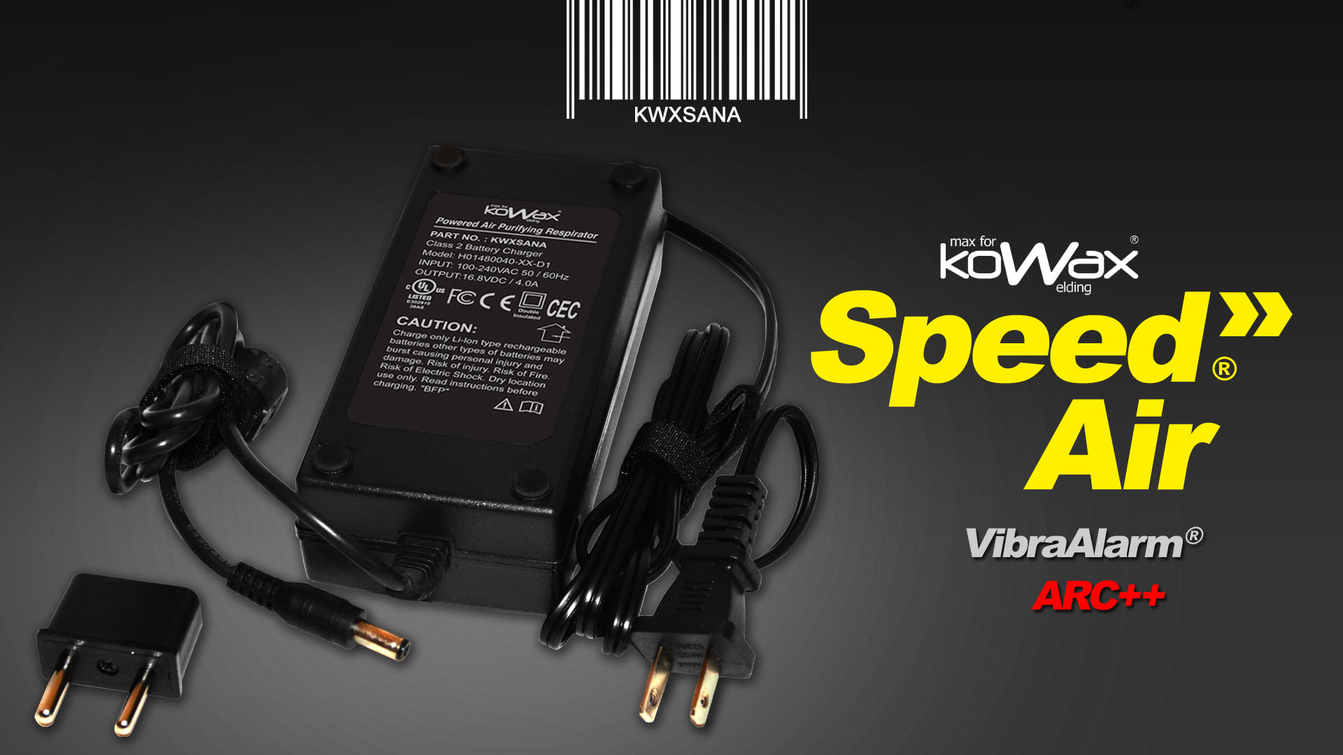 KOWAX Speed Air Filtračně ventilační jednotka + kukla KWXSA820ARC++