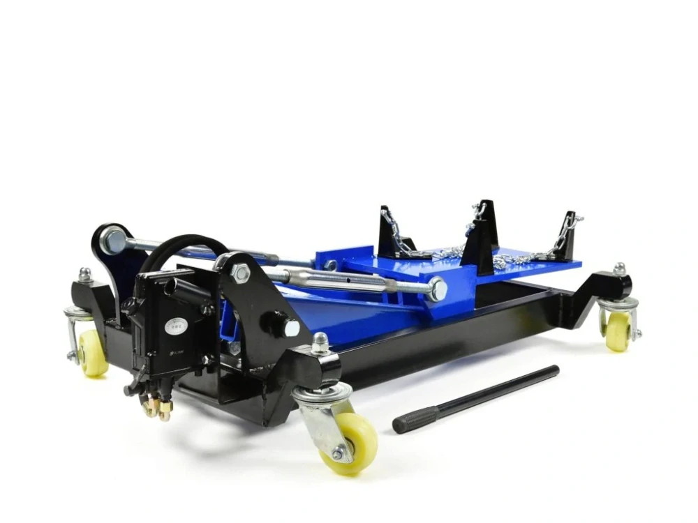 GEKO G02177 Zvedák převodovek 3 t, 140-800 mm, hydraulický, pojízdný