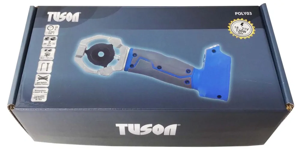 TUSON POLY03 Polyfúzní svářečka 120W AKU 18V (Makita; bez baterie)