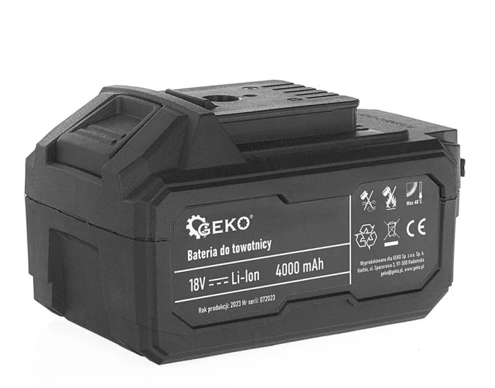 GEKO G80657 Aku mazací pistole - dekalamitka, na kartuše a přímé plnění 18V / 4.0 Ah