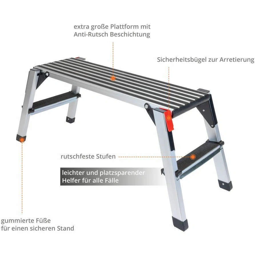 Güde GAAP 960 Hliníková skládací pracovní plošina - 40962