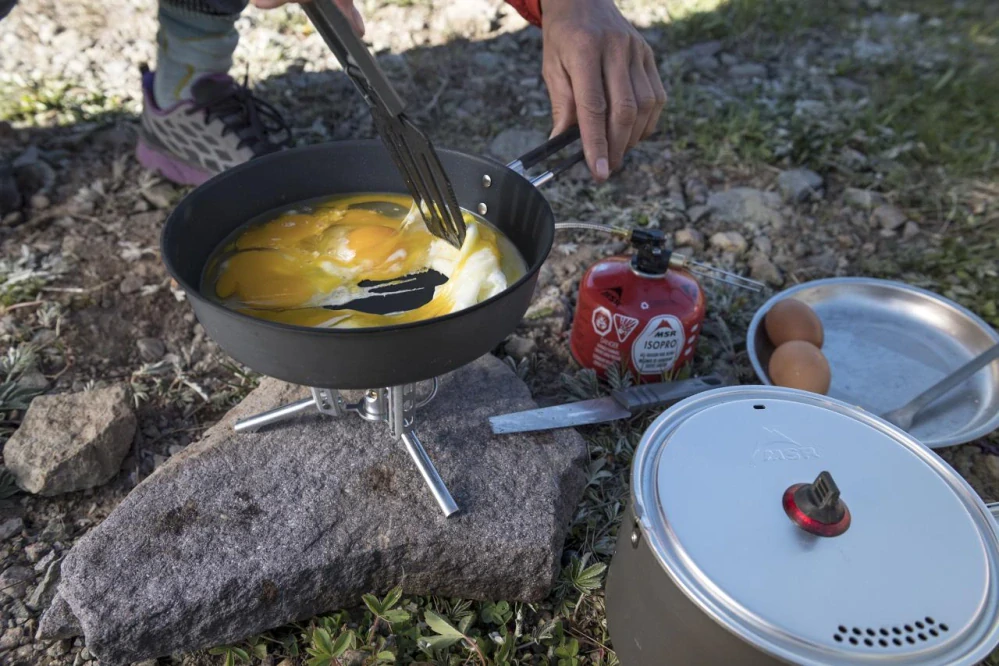 MSR WINDBURNER STOVE SYSTEM COMBO plynový vařič, 2,5 l hrnec a pánvička