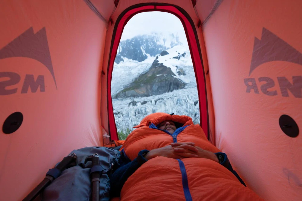 Therm-a-Rest POLAR RANGER -20F/-30C Long Flame/Orange péřový spacák oranžový