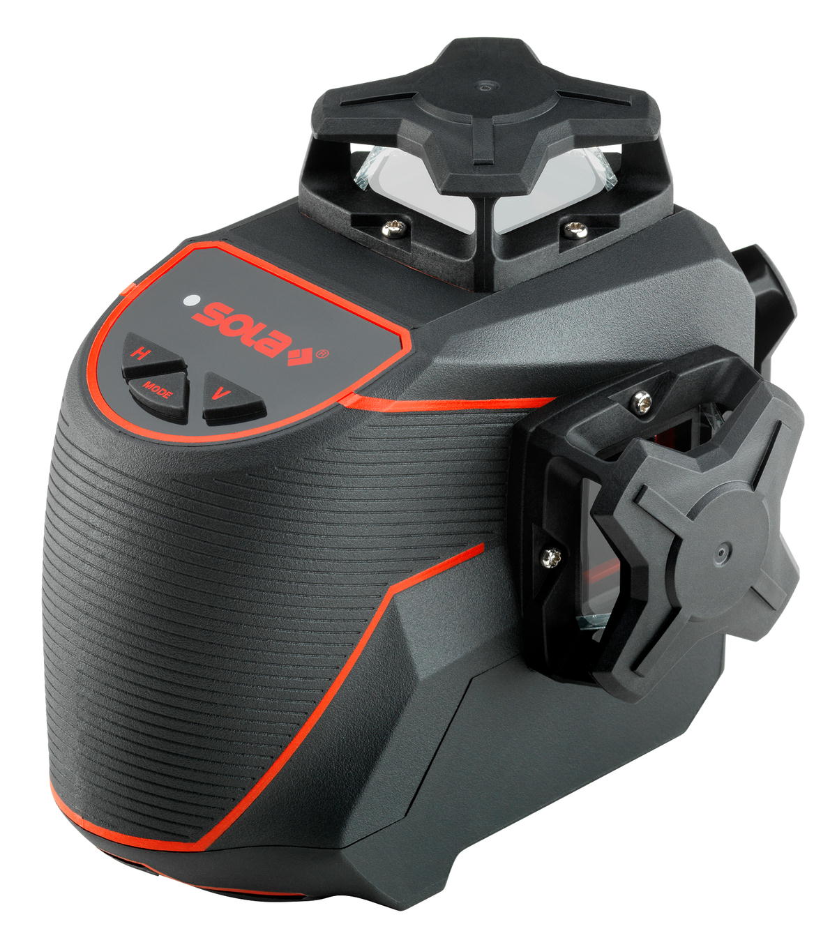 SOLA PLANO 3D green RCB - křížový liniový laser + základna RCB