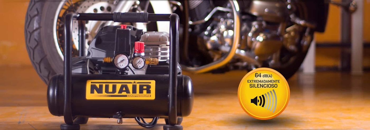 Nuair SIL AIR 244/6 tichý nízkootáčkový bezolejový kompresor