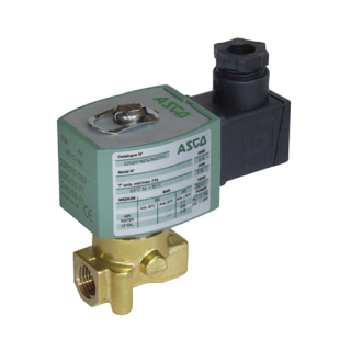 E262NO-14B-24VAC solenoidový ventil 2/2 NO, 24V AC přímo řízený 1/4" kompletní s cívkou a konektorem