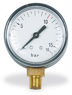 Aircraft Manometr 50 mm - 1/4" (boční vývod) - 2506452