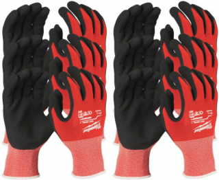 MILWAUKEE Rukavice odolné proti proříznutí Stupeň 1, vel XXL/11 - 12ks - 4932471617