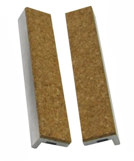 YORK vložky do čelistí ke svěráku 125 mm (2ks) - korek (06.01.02.04.1.0)