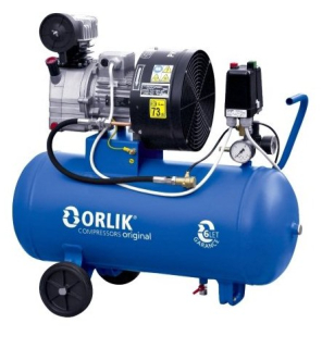 ORLÍK PKS 4-2/100 Špičkový olejový pístový kompresor 0,75kW, 100l, 230V
