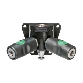 ESI07-122EV Koncová krabice, s dvěma rychlospojkami + závit 1/2"