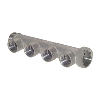 ABAC VTIN4-10 rozdělovač vzduchu 2x 1" + 4x 1/2"