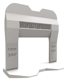 System Leveling SL1131 nivelační spony 1mm (2000ks)