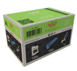 System Leveling SL1521 aplikační nivelační SET 100/100/1 - 1mm, karton