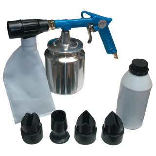 Güde 40046 recirkulační pískovací pistole - sada